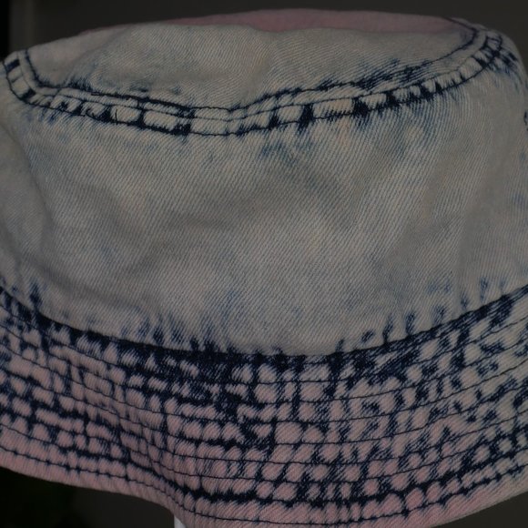 Tie Dye Jean Bucket Hat - Picture 2 of 2